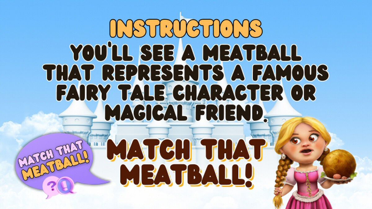 Match That Meatball! - Magical and Kingdom Stories image number null
